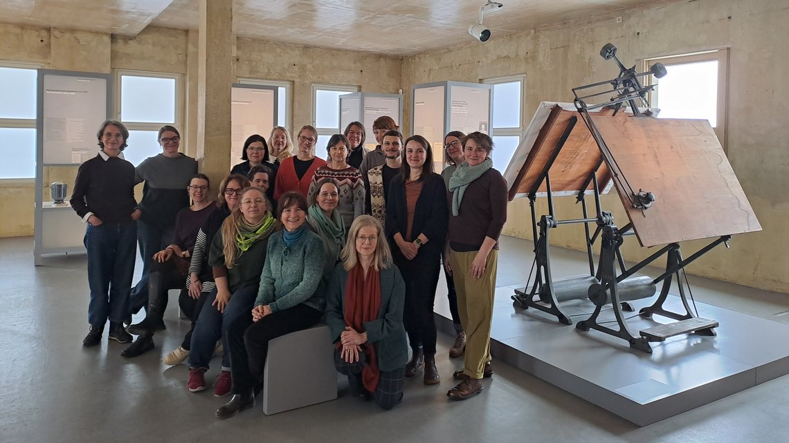 Gruppenfoto des Vorstands des Bundesverbands Museumspädagogik 